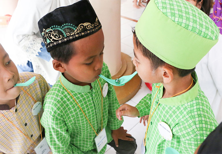 program sosial GEMA yang selalu rutin dilakukan