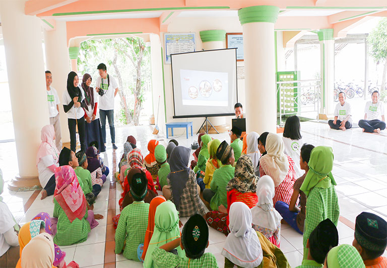 dokumentasi program sosial GEMA yang selalu rutin dilakukan part 2