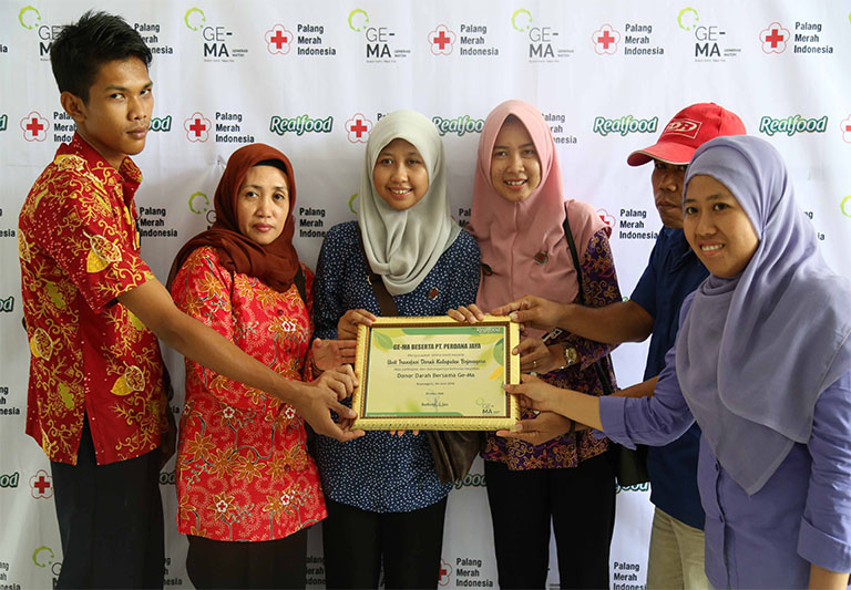 dokumentasi acara GEMA bersama PT. Perdana Jaya Bojonegoro