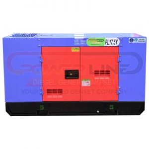 genset yanmar 17.5 kva powerline