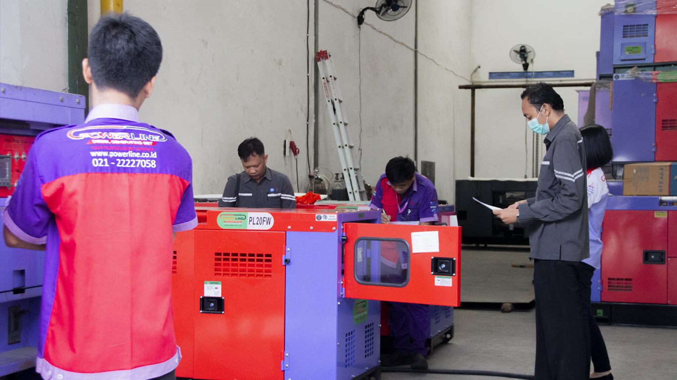 3 Macam Cara Menyalakan Genset Diesel Silent