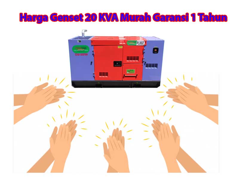 Harga Genset 20 KVA Murah Powerline