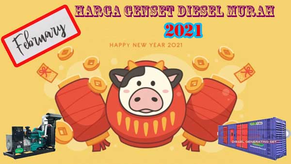 Harga Genset Diesel Murah Februari 2021 Powerline