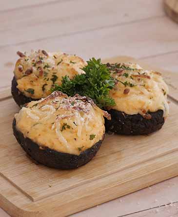 Resep Stuffed Portobello Mushroom Cover